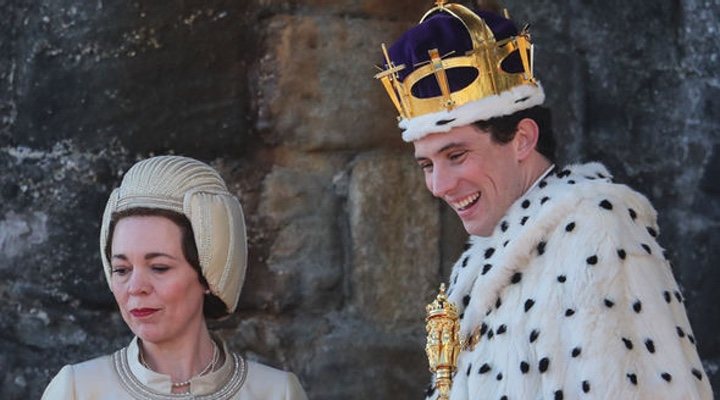 Olivia Colman and Josh O'Connor as Queen Elizabeth II and Prince Charles in Season 3 of 'The Crown'