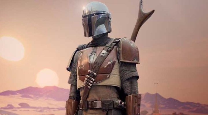 Pedro Pascal in 'The Mandalorian', which will launch on Disney+