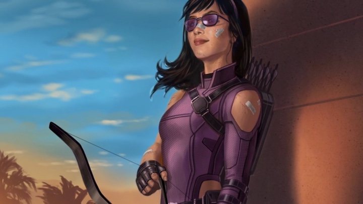 Concept art of Kate Bishop