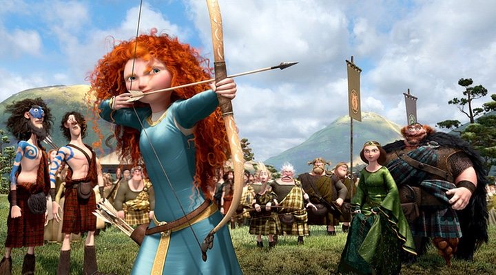 Merida shoots for her own hand in 'Brave' (2012)