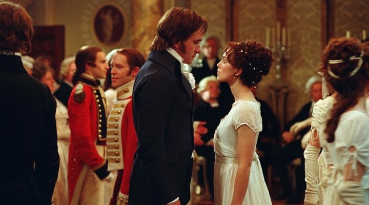 The 2005 'Pride and Prejudice' combines stunning cinematography with wonderful romantic tension