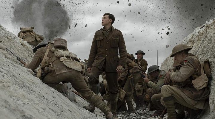 It was a night of victories for '1917' at the Golden Globes