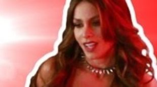 Sofía Vergara muestra sus encantos y su látigo en un video del rodaje de 'Machete Kills'