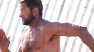 Hugh Jackman corre sin camiseta por el set de 'Lobezno'