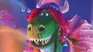 El dinosaurio Rex de 'Toy Story' se da un buen baño en el nuevo cortometraje de Pixar