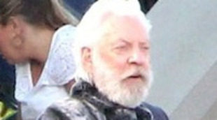 Donald Sutherland vuelve a ser el Presidente Snow en el rodaje de 'Los Juegos del Hambre: En llamas'