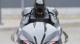 El nuevo 'RoboCop' se sube a la moto en un vídeo desde el rodaje