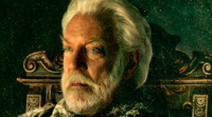 Donald Sutherland ya tiene su retrato como el Presidente Snow de 'Los Juegos del Hambre: En llamas'