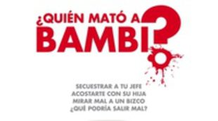 Un coche, un secuestrado, un trozo de pizza y una cuerda: Póster teaser de '¿Quién mató a Bambi?'