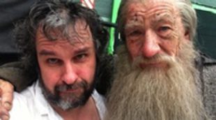 Peter Jackson e Ian McKellen, tristes por la despedida del personaje de Gandalf en 'El Hobbit'