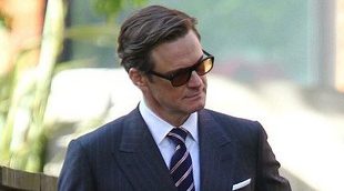 Colin Firth se enfunda el esmoquin de agente secreto en el rodaje de 'The Secret Service'