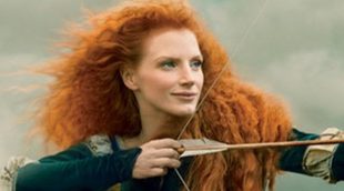 Jessica Chastain se convierte en Merida para el nuevo retrato de Annie Leibovitz