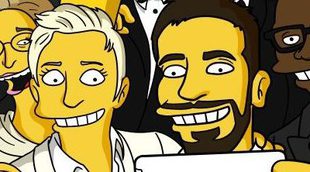 Oscar 2014: Homer Simpson también quiso salir en el "selfie" de Ellen DeGeneres