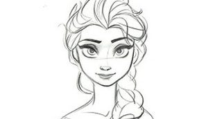 Nuevos dibujos que muestran cómo podría haber sido 'Frozen: El reino del hielo' con animación tradicional