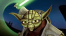 Tres carteles individuales de 'Star Wars: clone wars'