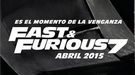 Primer teaser póster en español de 'Fast & Furious 7'