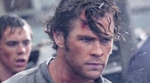 La expedición liderada por Chris Hemsworth se complica en el nuevo tráiler de 'En el corazón del mar'