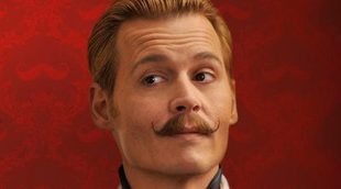 A nadie le gusta el bigote de Johnny Depp en el nuevo tráiler de 'Mortdecai'