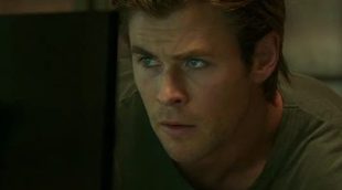 Chris Hemsworth saca su lado sentimental en un clip exclusivo de 'Blackhat: Amenaza en la red'