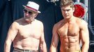 Zac Efron reta con sus abdominales a Robert De Niro en el rodaje de 'Dirty Grandpa'