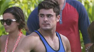 Zac Efron marca paquete en el rodaje de 'Mike and Dave Need Wedding Dates'