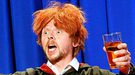 Ron Weasley se emborracha para celebrar el cumpleaños de Harry Potter