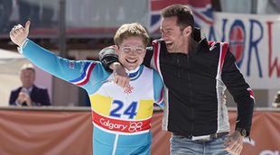 Hugh Jackman y Taron Egerton unidos en el primer tráiler de 'Eddie The Eagle'