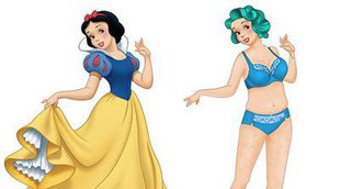 Las Princesas Disney se convierten en mujeres reales para una marca de lencería