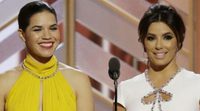 Globos de Oro 2016: America Ferrera y Eva Longoria bromean con que las confundan con otras actrices latinas