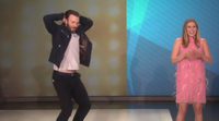 Chris Evans demuestra sus dotes para el baile en el programa de Ellen Degeneres