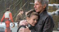 'Star Wars': Carrie Fisher se enfrenta a la figura de cera de Leia en el Madame Tussauds