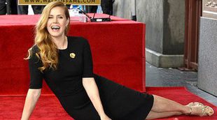 Amy Adams recibe su merecida estrella en el paseo de la fama