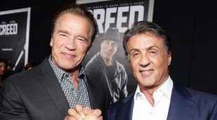 Sylvester Stallone le desea un feliz cumpleaños a Arnold Schwarzenegger, pero él ya había ganado el combate de felicitaciones