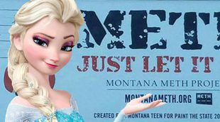 'Frozen': Una Elsa yonqui se vuelve viral con esta publicidad anti-drogas que es de hace varios años