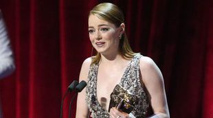 Emma Stone, ganadora del  BAFTA a la mejor actriz de 2017: "Estamos en un momento muy complicado"