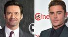 Hugh Jackman salvó a Zac Efron de un incendio durante el rodaje de su próxima película juntos