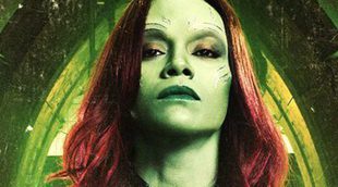 'Guardianes de la Galaxia Vol. 2': Zoe Saldana muestra su transformación en Gamora en un vídeo