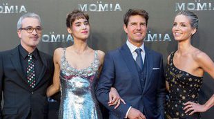 Tom Cruise es todo un galán en la premiere de 'La Momia' celebrada en Madrid