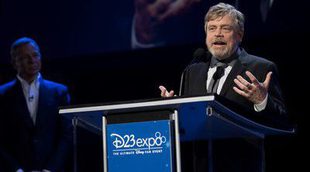 Mark Hamill recoge el premio de Leyenda en la D23 y se lo agradece a Disney y a Carrie Fisher