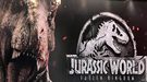 "Nuevo" póster de 'Jurassic World: El reino caído' con Chris Pratt, uno de sus velocirraptores y el T-Rex