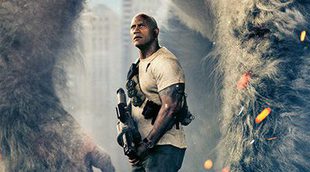 Primer póster de 'Rampage', adaptación del conocido juego de los 80 con Dwayne Johnson