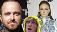 Sophie Turner y Aaron Paul explotan contra el youtuber Logan Paul: "Me das asco"