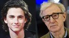 Timothée Chalamet también donará el sueldo de su película con Woody Allen