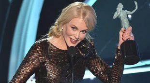 Nicole Kidman triunfa en los SAG 2018 dando gracias por seguir trabajando "más allá de los cuarenta años"