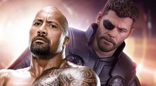 Dwayne Johnson lanza un provocativo consejo a Chris Hemsworth y le felicita por el éxito de 'Avengers: Infinity War'