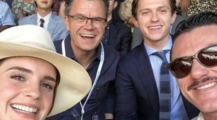 A los Avengers les gusta el tenis: Tom Holland, Tom Hiddleston y más se dejan ver en la final de tenis de Wimbledon