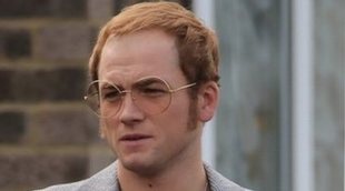 'Rocketman': Primeras fotos de Taron Egerton caracterizado como Elton John