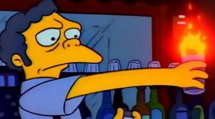 Una bebida parecida al "Flameado de Moe" de 'Los Simpson' intoxica a dos jóvenes