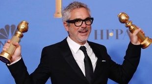 Alfonso Cuarón defiende a Netflix ante una pregunta "injusta" en los Globos de Oro 2019