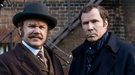 'Holmes y Watson' mandan un telegrama borrachos en este clip exclusivo